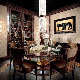 high-class-dining-room-with-round-wooden-table